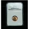 Image 1 : NGC 1935-d Lincoln Cent 1c Graded ms66 RD