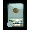 Image 2 : NGC 1935-d Lincoln Cent 1c Graded ms66 RD