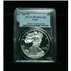 Image 1 : PERFECTION!  PCGS 2002-w SILVER Proof Eagle Graded PR70 DCAM