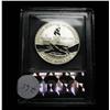 Image 2 : 1995-p Olympic Cycling Proof Commemorative Silver Dollar Graded PR70 DCAM