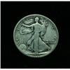 Image 1 : 1917-d 'Reverse' Walking Liberty Half Dollar grades VG
