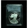 Image 1 : PERFECTION!  PCGS 2005-w SILVER Proof Eagle Graded PR70 DCAM