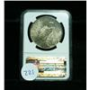 Image 2 : NGC 1934-d Peace Dollar graded select uncirculated ms62