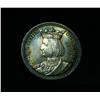 Image 1 : ***RARE 1893 Isabella Quarter RARE***  - Rainbow toned  - Grades Gem Uncirculated ms65