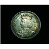 Image 2 : ***RARE 1893 Isabella Quarter RARE***  - Rainbow toned  - Grades Gem Uncirculated ms65
