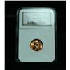 Image 1 : NGC 1951-d Lincoln Cent 1c Graded Gem+ ms66 RD