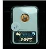 Image 2 : NGC 1951-d Lincoln Cent 1c Graded Gem+ ms66 RD