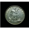 Image 1 : ***RARE  1839-p w/Drapery Seated Half Dollar 50c Grades Select Uncirculated ms63  RARE***