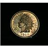 Image 1 : 1909 Proof Indian Cent 1c grades PR63