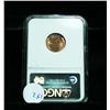 Image 3 : NGC 1958-p Lincoln Cent 1c Graded Gem+ ms66 RD