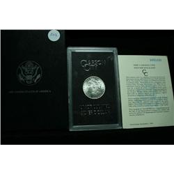 GSA 1884-CC Morgan Dollar in the Original Box with the COA