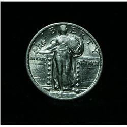 1924-p Standing Liberty 25c Grades au58