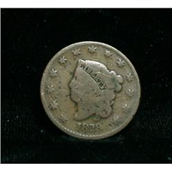 1828 Coronet Head Large Cent grades G