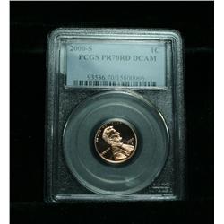 PERFECTION!!!    PCGS 2000-s Lincoln Cent 1c Graded PERFECTION    PR70RD  DCAM