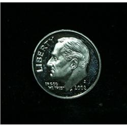 Proof Silver 2002-s Roosevelt Dime 10c grades PR68 DCAM