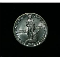 1925 Lexington-Concord Sesquicentennial 50c Commemorative Grades Choice Uncirculated ms64