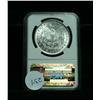 Image 2 : NGC 1889-p Morgan Dollar Graded Select Uncirculated ms63  NGC