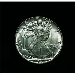 1945-p Walking Liberty Half Dollar 50c Grades Choice Uncirculated ms64