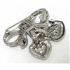 Image 3 : Judith Ripka 18K White Gold Diamond Pin