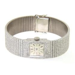 Rolex 18K White Gold Precision Ladies Watch