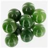 Image 1 : 21.26ct Jade Round Beads Parcel (GEM-34590)