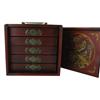 Image 2 : Chinese Majhong Set in Leather Covered Case (CLB-414)