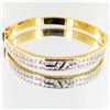 Image 1 : 98.9twc Lab Diamond Gold Vermeil Bracelet (JEW-3533)