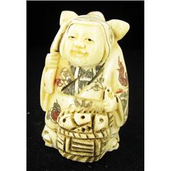 Chinese Handcarved Bone Netsuke (CLB-789)