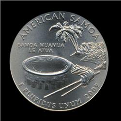 2009P American Samoa 25c NGC Super Gem MS69 SMS (COI-5891)