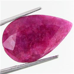 14.48ct African Ruby Pear Cut (GEM-37271)