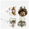 Image 2 : 6.92twc Smokey Quartz Sterling Earrings (JEW-2636)