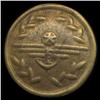 Image 1 : N Korea Mint Vintage Brass Army Uniform Button (COI-8570)