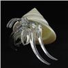 Image 1 : Hand Formed Glass Hermit Crab (DEC-265)