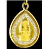 Image 1 : Gold Vermeil Ganesh Amulet (JEW-2560)