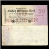 Image 1 : 1923 Germany 50000000 Mark Note Hi Grade Rare (CUR-05661)