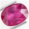 Image 1 : 5.17ct Fire Flash Naturalish Pink Ruby Oval (GEM-29401)