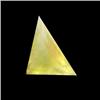 Image 1 : 1.75ct Trillion Shape Yellow Opal Unheated (GEM-16920C)