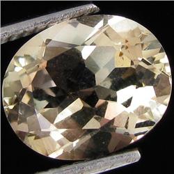 2.40ct Clear Champagne Oregon Sunstone Oval (GEM-30919)