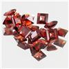 Image 1 : 1.3ct Hot Red Garnet Square Cut Parcel (GEM-38644)