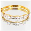 Image 1 : 86.9twc Lab Diamond Gold Vermeil Bracelet (JEW-3541)