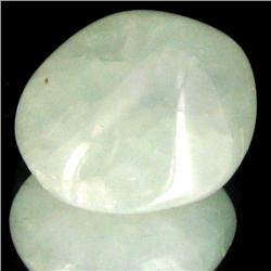 36.5ct Prehnite Freeform Cabochon (GEM-34052)