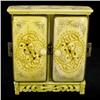 Image 1 : Chinese Handcarved Bone Double Gem Box (CLB-845)