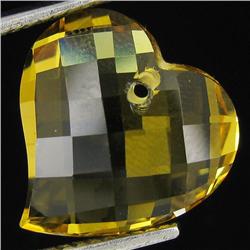 6.20ct Top Yellow Beryl Heart (GEM-30818)