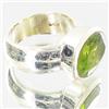 Image 2 : 70.71twc Peridot Sterling Ring (JEW-2827)