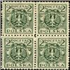 Image 1 : 1920 Poland 2m Eagle 4 Block Variety (STM-0454)