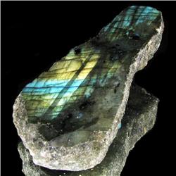 225.8ct Flashy Peacock Color Labradorite Slab (GEM-33627)