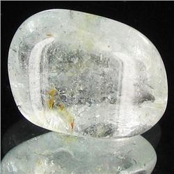 17.8ct Blue Topaz Freeform Cabochon (GEM-33972)