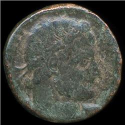 300AD Roman Bronze Coin Higher Grade (COI-9639)