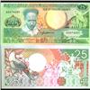 1988 Suriname 25 Gulden Crisp Uncirculated Note (COI-3968)
