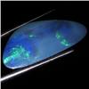 4.55ct Australian Black Opal Doublet Full Fire (GEM-36258)